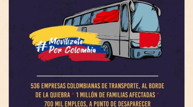 TRANSPORTE INTERMUNICIPAL MARCHARÁ EL PRÓXIMO 27 DE MAYO