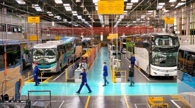 MARCOPOLO CRECIÓ EN VENTAS EN PRIMER TRIMESTRE DEL AÑO