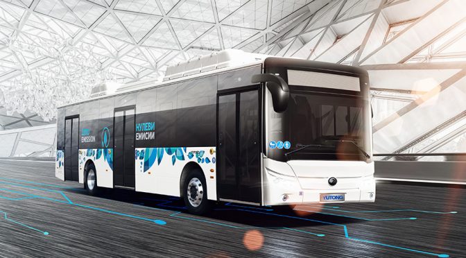 YUTONG EXPORTÓ 100 BUSES ELÉCTRICOS A KAZAJISTÁN