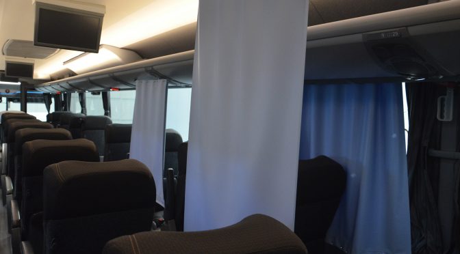 MARCOPOLO TAMBIÉN OFRECE CORTINAS ANTIMICROBIOS