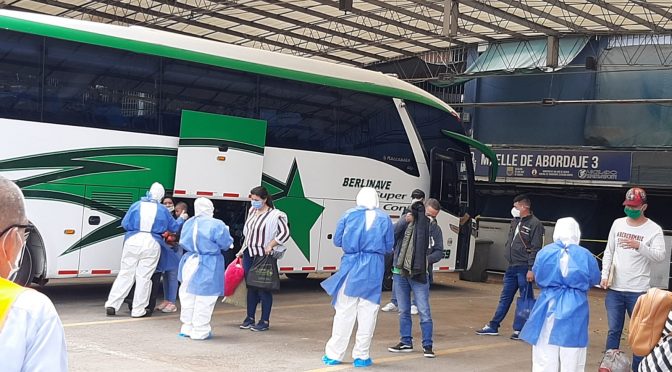 INDUSTRIA DEL BUS EN COLOMBIA PRESENTA SU PROTOCOLO