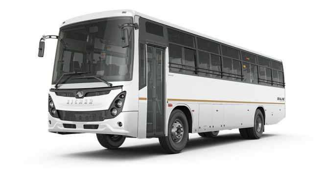 EICHER LANZA NUEVO BUS DE TRABAJO PESADO EN INDIA