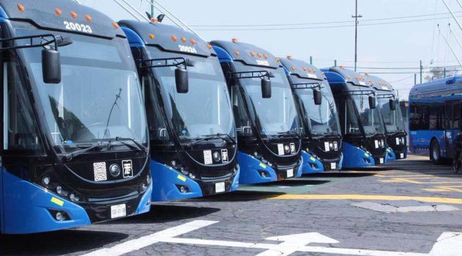 YUTONG ENTREGARÁ 130 TROLEBUSES A MÉXICO