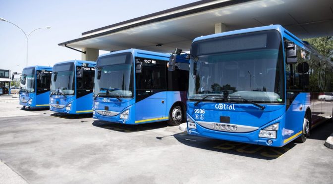 IVECO ENTREGA 100 BUSES DIÉSEL EURO6 EN ITALIA