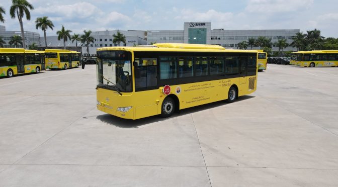 KING LONG ENVIÓ 449 BUSES ESCOLARES A ARABIA SAUDÍ