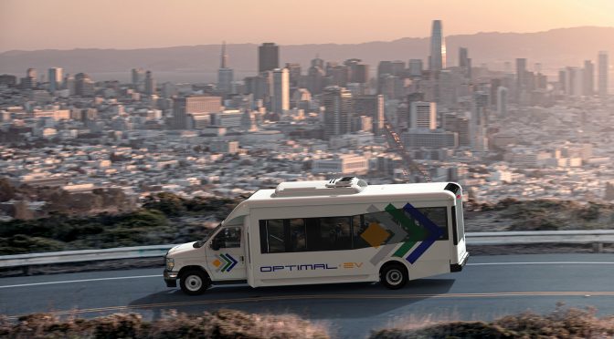 OPTIMAL EV DESARROLLA MINIBÚS ELÉCTRICO EN EE.UU.