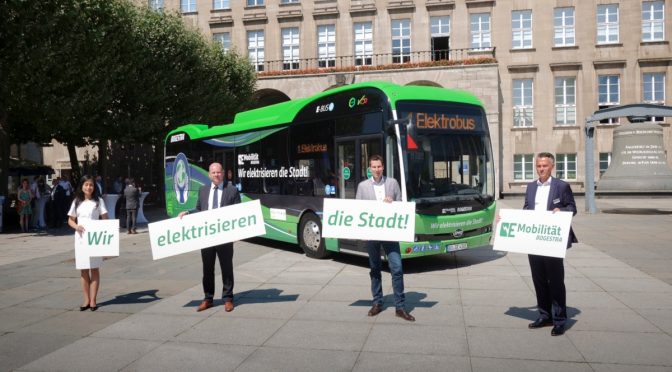 BYD ENTREGA SU PRIMER BUS ELÉCTRICO EN ALEMANIA