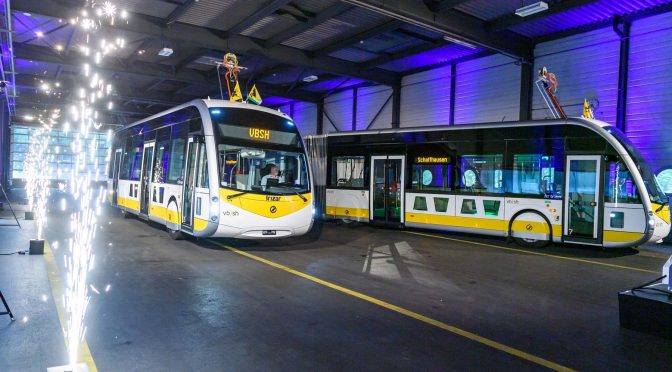 IRIZAR ENTREGA PRIMEROS ieTRAM PARA VBSH DE SUIZA