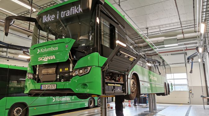 SCANIA ENTREGÓ 162 BUSES INTERURBANOS EN NORUEGA