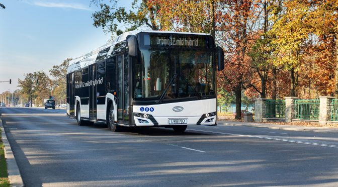 SOLARIS PRESENTA NUEVO URBINO HÍBRIDO SUAVE