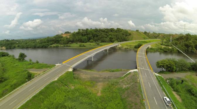 OBRAS EN VÍA PUERTO SALGAR – PUERTO ARAÚJO REPORTAN AVANCE DEL 90%