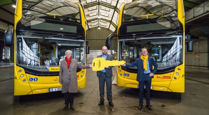 ALEXANDER DENNIS ENTREGA SUS PRIMEROS ENVIRO 500 DOBLE PISO EN ALEMANIA