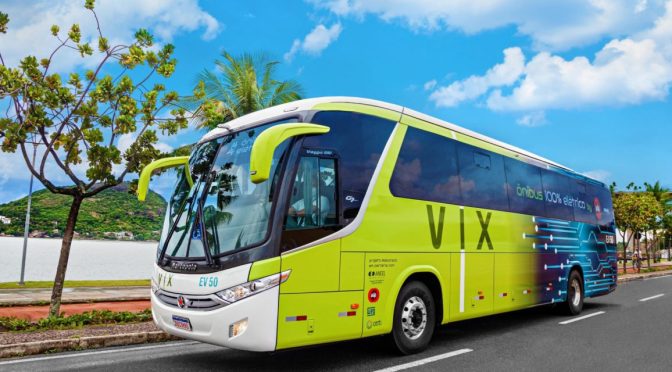 INICIA PILOTO DE BUS ELÉCTRICO DE CARRETERA DE BYD Y MARCOPOLO