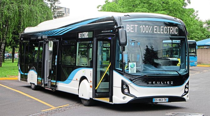 HEULIEZ BUS RECIBIÓ PEDIDO POR 37 BUSES ELÉCTRICOS PARA MARSELLA