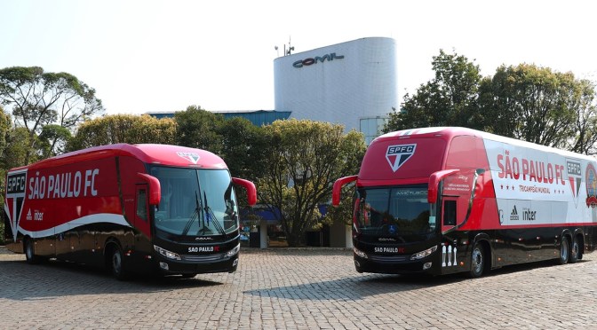 COMIL HA SIDO ELEGIDO POR EL SAO PAULO FC PARA TRANSPORTAR JUGADORES