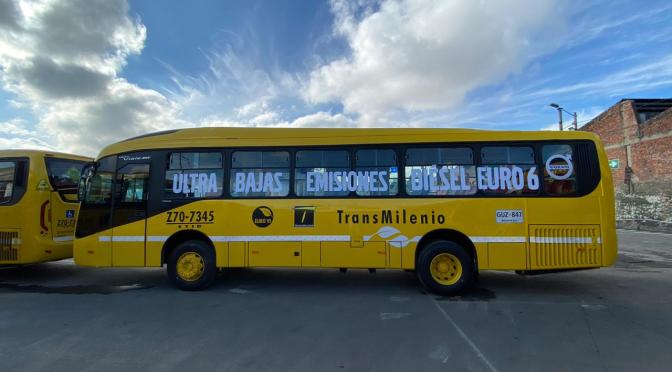 BOGOTÁ Y EL TRANSPORTE DE PASAJEROS ENTRAN EN LA ERA EURO VI CON EL VOLVO B8R