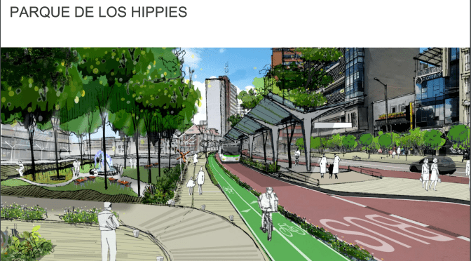 ALCALDÍA PRESENTA DISEÑO CONCEPTUAL PARA CORREDOR VERDE DE CRA. 7 DE BOGOTÁ