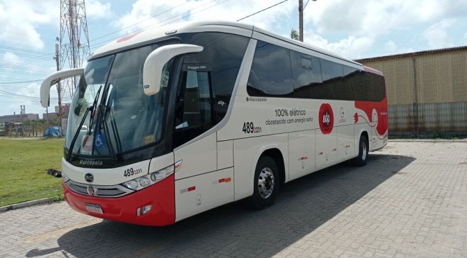 BYD ENTREGA EN BRASIL EL PRIMER BUS ELÉCTRICO MOVIDO POR ENERGÍA SOLAR