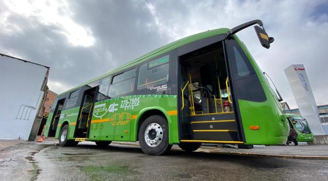 INICIA OPERACIÓN DE PRIMEROS BUSES ELÉCTRICOS YUTONG EN TRANSMILENIO