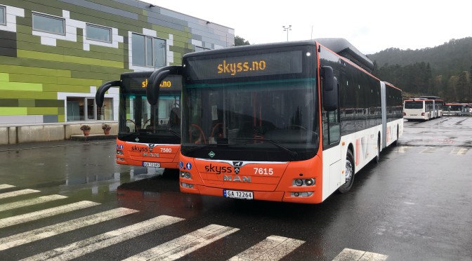 MAN ENTREGA 125 BUSES MOVIDOS POR BIOGAS PARA BERGEN EN NORUEGA