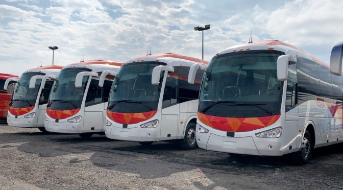 MOBILITY ADO DE MÉXICO RECIBE 69 BUSES SCANIA CARROZADOS IRIZAR Y AYCO