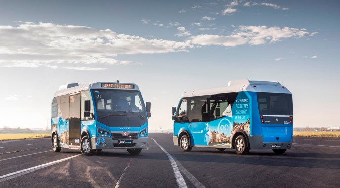 KARSAN ENTREGA NUEVOS BUSES ELÉCTRICOS EN RUMANIA