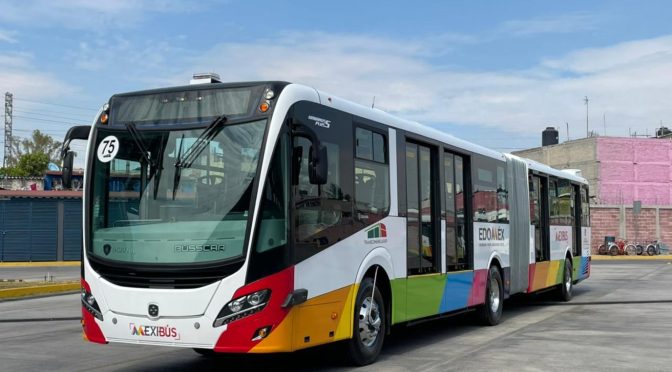 SCANIA PRESENTA EN MÉXICO UN NUEVO BUS ARTICULADO A GAS NATURAL EURO VI