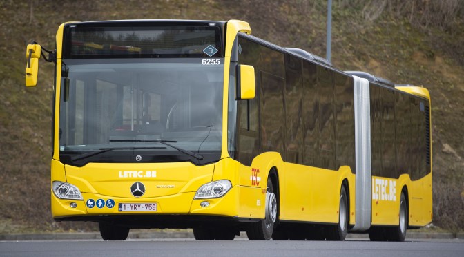 129 BUSES ARTÍCULADOS MERCEDES-BENZ CITARO HÍBRIDOS LLEGARÁN A BÉLGICA