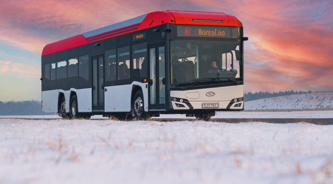 SOLARIS PRUEBA SU URBINO 15LE EN NORUEGA y ENTREGA NUEVOS E-BUSES EN ALEMANIA
