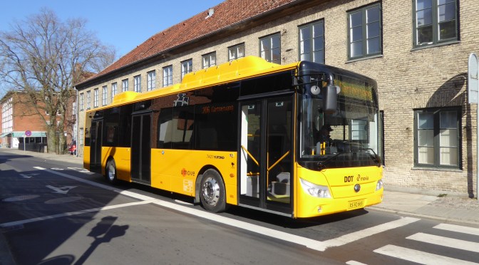 KEOLIS RECIBE 55 BUSES ELÉCTRICOS YUTONG PARA OPERAR EN DINAMARCA