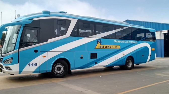 MODASA ENTREGA 20 BUSES ZEUS 360 CON CHASIES VOLVO DE MOTOR FRONTAL