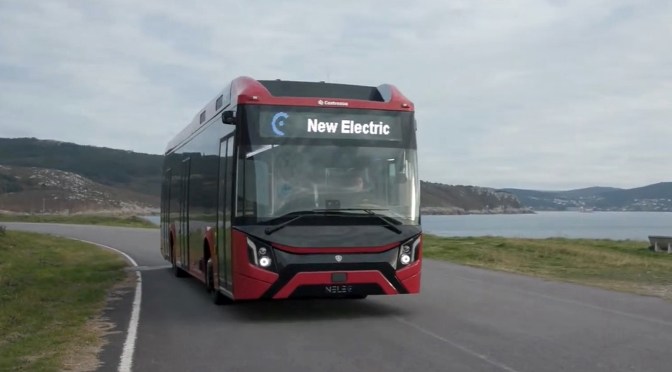 NELEC, PRIMER BUS ELÉCTRICO DE CASTROSUA CONSTRUIDO JUNTO A SCANIA
