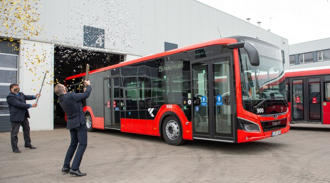 MAN OBTIENE PEDIDO POR 100 BUSES HÍBRIDOS DIÉSEL PARA LITUANIA