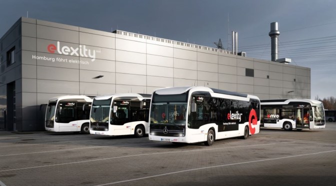 HAMBURGO RECIBIRÁ 32 BUSES ELÉCTRICOS VOLVO, MERCEDES-BENZ E IRIZAR