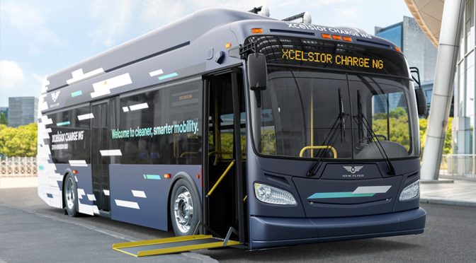 NEW FLYER PRESENTA NUEVA GENERACIÓN DE SU BUS ELÉCTRICO XCELSIOR