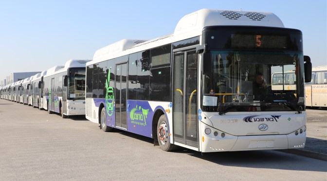 HIGER BUS EXPORTA 31 BUSES A GAS NATURAL CON DESTINO A ISRAEL