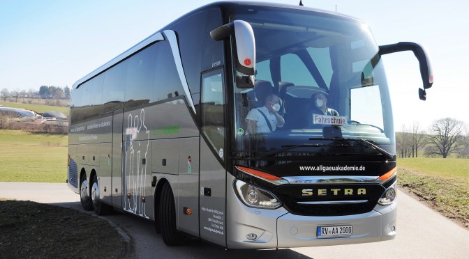 APRENDIENDO A CONDUCIR EN BUSES SETRA S515HDH Y S415LE