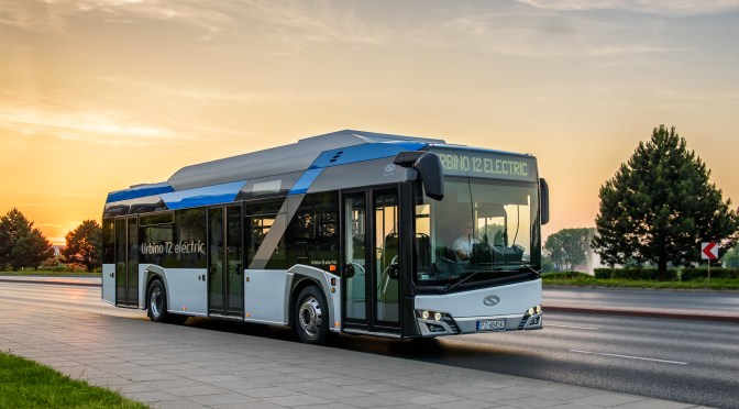 SOLARIS ENTREGA PRIMER BUS ELÉCTRICO EN REP. CHECA Y SIGUE FUERTE EN POLONIA