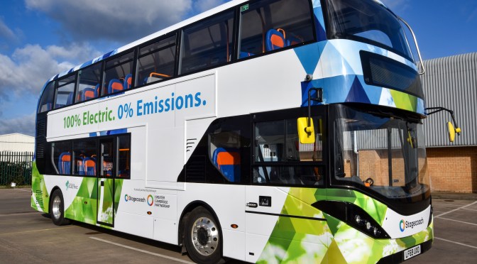 ESCOCESA STAGECOACH ORDENA 46 E-BUSES BYD DE DOS PISOS CARROZADOS POR ALEXANDER DENNIS