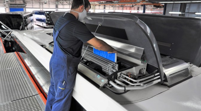 Mas de 5.000 autobuses daimler con mejoras para renovación del aire