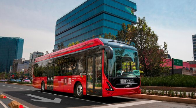 TESTS FOR 6 MONTHS STARTED THE VOLVO 7900 ELECTRIC IN MEXICO CITY
