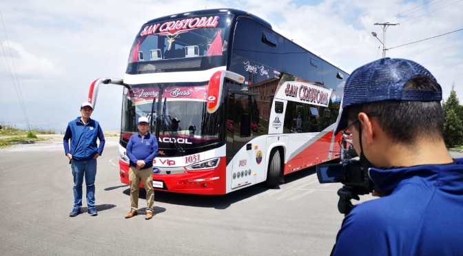 COLOMBIABUS EVOLUCIONA CON LATINOBUS