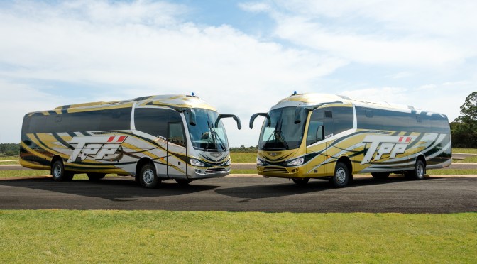 MERCEDES-BENZ E IRIZAR ENVÍAN BUSES PARA PERSONAL MINRERO EN PERÚ
