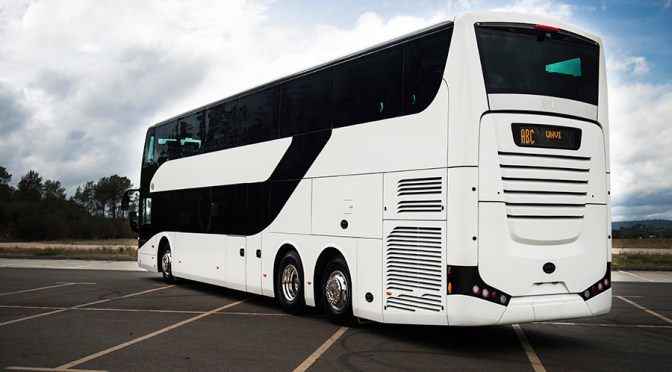 UNVI ENVIARÁ 23 BUSES DOS PISOS CON CHASIS MAN PARA SUECIA