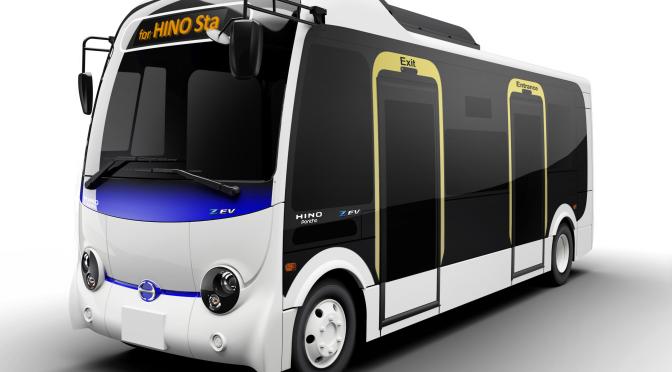 HINO LANZARÁ VERSIÓN ELÉCTRICA DEL MINIBUS PONCHO INICIANDO 2022