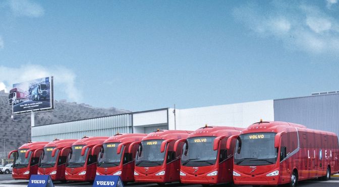 TRANSPORTES LÍNEA DE PERÚ MANTIENE APUESTA POR VOLVO BUSES E IRIZAR