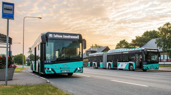 SOLARIS GANA PEDIDO DE 150 BUSES URBINO CNG PARA ENTREGAR EN ESTONIA