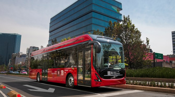 VOLVO BUSES PLANEA FABRICAR EN SU PLANTA DE MÉXICO BUSES ELÉCTRICOS