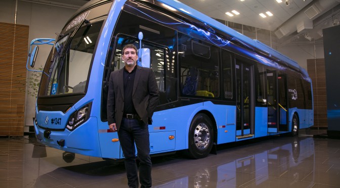 MERCEDES-BENZ LANZA SU PRIMER CHASIS DE BUS ELÉCTRICO HECHO EN BRASIL