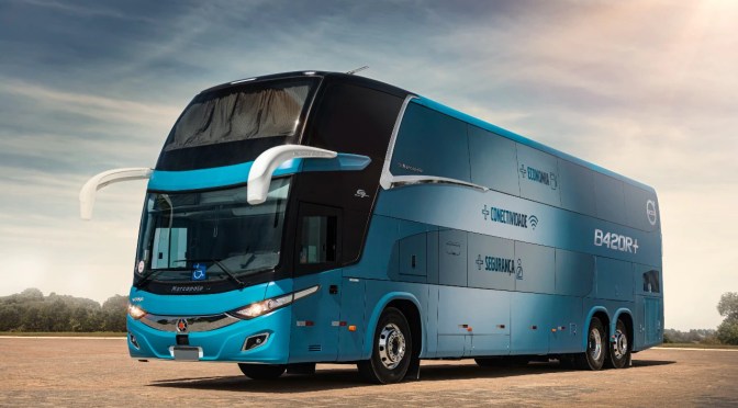 VOLVO PRESENTÓ EN BRASIL NUEVA LÍNEA DE BUSES RODOVIARIOS B420R+ Y B450R+